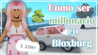 COMO SER MILLONARIO En 10 Pasos BLOXBURG || Roblox :)