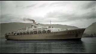 s.s. Oriana - The last Orient Line ship - commercial filmwork