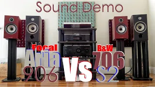 Focal Aria 906 Vs B&W 706 S2 Sound Demo