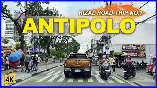 ANTIPOLO CITY Rizal Road Trip No. 1 | The Pilgrimage Capital of the Philippines | 4K HDR 60FPS