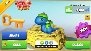 Go Green Dragon Hatching !  | Dragon Mania Legends Gameplay Walkthrough Part 1521 HD