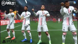 PS5 FIFA 22 NEXT GEN GAMEPLAY LIVERPOOL VS PSG | Ultra High Realistic Graphics [4K HDR 60 FPS]