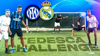 ⚽ INTER vs REAL MADRID TEDESCA FOOTBALL CHALLENGE! con i PIRLASV, ENRY LAZZA e TATINO!