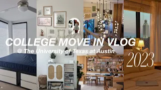 COLLEGE MOVE IN VLOG 2023 : Rambler at The University of Texas at Austin