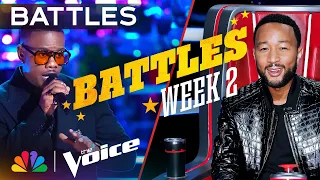 The Best Performances from the Second Week of Battles | The Voice | NBC