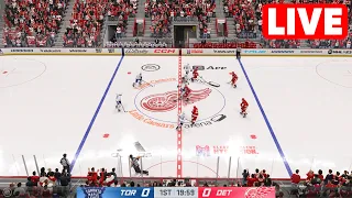 NHL LIVE🔴 Toronto Maple Leafs vs Detroit Red Wings - 12th January 2023 | NHL Full Match - NHL 23