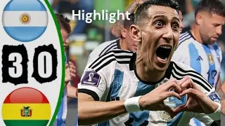 Argentina vs Bolivia 3-0 - All #Goals & #Highlights - 2023#argentina #bolivia #enzofernandez #messi