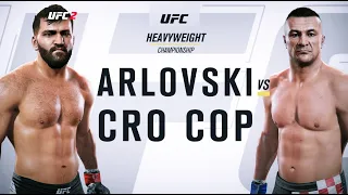 UFC Andrei Arlovski VS Mirko CroCop Take down the iron statue armed with a powerful high kick!