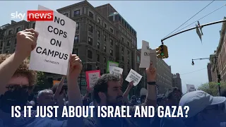 Are the US university protests about more than just Gaza and Israel?