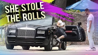 GOLD DIGGER STOLE OUR ROLLS ROYCE AND MONEY 😱🤬 THEN GOT CAUGHT!