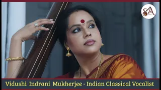 Vidushi Indrani Mukherjee is a Hindustani Classical Vocalist @sarbakaltvcentre