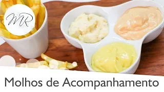 Molhos para Acompanhamento de Petiscos, Batata, Lanches, Salgadinhos, etc...