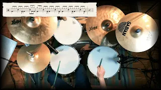 Easy 12/8 beat - Still Got The Blues (Gary Moore) - with drums