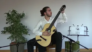 George Dimitrov – FRAUCHI International Guitar Competition 2021, First Round