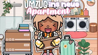 UMZUG INS NEUE APARTMENT 📦🏡 | FOLGE 1 | AESTHETIC ROUTINE/ GESCHICHTE | TOCA BOCA STORY DEUTSCH