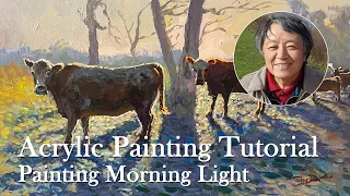 Painting Morning Light - An Acrylic Painting Tutorial