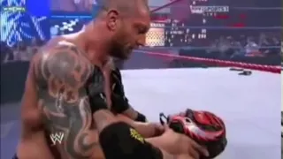 Batista Goes Left 4 Dead Tank On Rey Mysterio