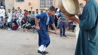 برطية علاوي منكوشي من عند محمد امين ويشن مع قصبة الصادق ، اللعب النقي . بني كيل بوعرفة