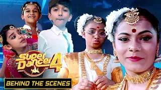 Super Dancer Chapter 4 - Behind The Scenes - Pratiti & Swetha - Mohiniyattam - Ft Florina & Arshiya