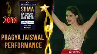 Pragya Jaiswal Stunning  Dance Performance at SIIMA 2016 Telugu
