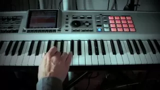 "Don't you want me" on Roland Fantom X7