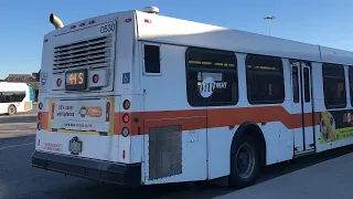 [RETIRED] MiWay - Route 44N: Mississauga Road (New Flyer D40LF 0530)