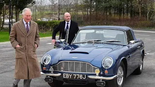 Prince Charles says his Aston Martin runs on fuel made from wine and