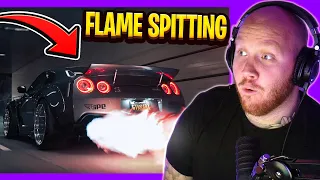 TIMTHETATMAN REACTS TO FLAME SPITTING GTR35!