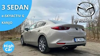 MAZDA 3 SEDAN E-SKYACTIV G AT KANJO 2023 | TEST PL 4K