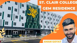 Gem Residence || St. Clair college (Windsor Campus), Canadian Hostel , @flyinggoyat