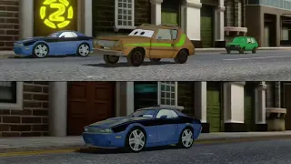 Cars 2 The Video Game Undercover Rod Redline Vs Rod “Torque” Redline - Clearance Level 5