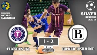 Tickets UA - Bader Ukraine [Огляд матчу] (Silver Business League. 1 тур)