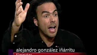 Alejandro G Inarritu, Benicio Del Toro and Melissa Leo interview on "21 Grams" (2003)