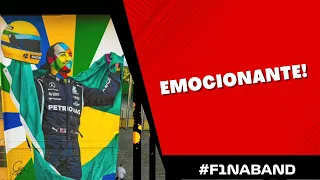 Lewis Hamilton conhece escola em São Paulo e recebe homenagem