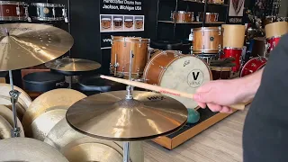 Sabian 15” HHX Complex Medium Hi Hats (1022g / 1380g) Cymbal Demo @ VIRTUE Drums