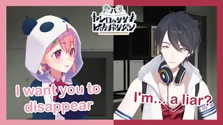 【NIJISANJI】 Sasaki becomes fed up with Yumeoi after hearing him talk about himself (Eng Sub)