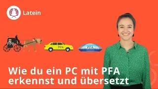 PC mit PFA erkennen und übersetzen: so geht's! - Latein | Duden Learnattack