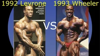 Kevin Levrone (1992 Olympia) vs Flex Wheeler (1993 Olympia)