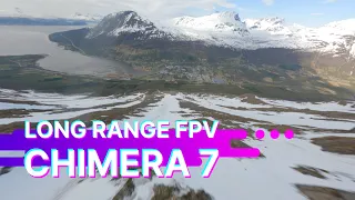 Long range FPV flight Norway - Chimera 7 - Full flight