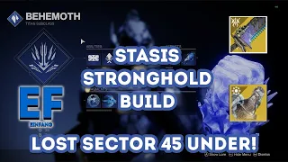 Stasis Stronghold Titan - Destiny 2 Builds - Lightfall Season of Defiance