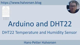 Arduino and DHT22 Temperature and Humidity Sensor