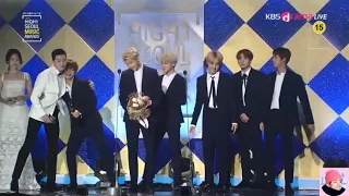 テテとパクソジュンの絡みが可愛い😊ソウル歌謡祭2017［seoul music awards 2017］［花郎 / Hwarang］［Taehyung / Park Seo-jun］