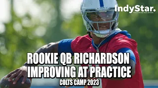 Colts Camp 2023: QB Anthony Richardson makes improvement