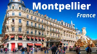 Montpellier, France Walking Tour 🚶City Tour (2021) - 4K 60fps (UHD)