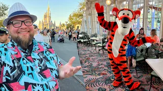 Disney’s Magic Kingdom 2022 | Crystal Palace Character Dining & Meeting Cast Members | Disney Parks