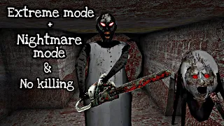 Granny v1.8 - Extreme mode + Nightmare mode & No Killing | sewer Escape