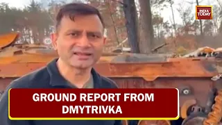 Villages Of Dmytrivka Near Kyiv In Ruins Business, Property Destroyed | Ground Report From Dmytrivka