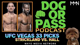 UFC Vegas 33 Picks, Bets, Predictions | Strickland vs Hall Fight Previews & UFC DraftKings Picks