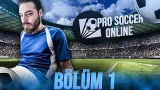 ELRAENN - EKİP İLE PRO SOCCER ONLINE OYNUYOR #1