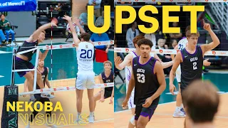 Insane Mens Volleyball Upset #1 GCU vs #4 UCI - Nekoba Visuals Highlights